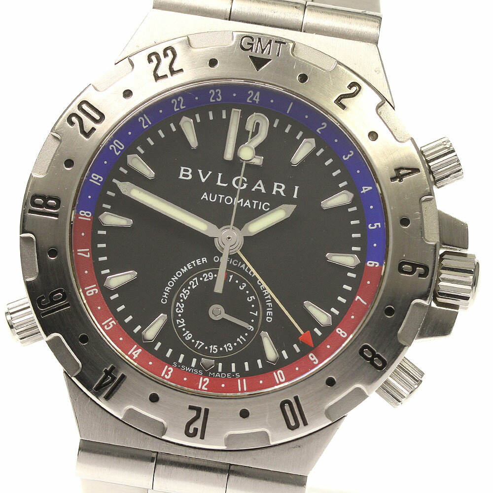 訳あり ブルガリ BVLGARI GMT40S ディア