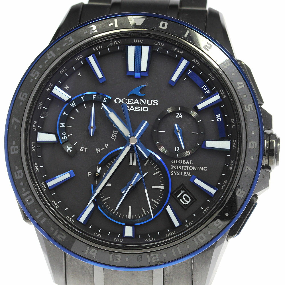 カシオ CASIO OCW-G1200B-1AJF オシアナス 