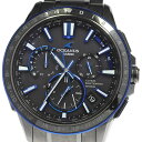 カシオ CASIO OCW-G1200B-1AJF オシアナス GPS ソーラー電波 メンズ 良品 箱 保証書付き_803168【中古】