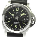 パネライ PANERAI PAM00297 ルミノール GMT デイト スモールセコンド 自動巻き  ...