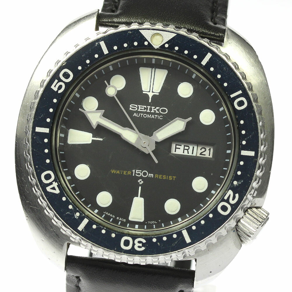 セイコー SEIKO 6306-7001 3rdダイバー 150m デイデイト 自動巻き メンズ _804502【中古】のサムネイル