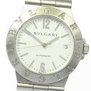 ブルガリ BVLGARI LCV35S ディアゴノ デイト 自動巻き メンズ 保証書付き_814588【中古】