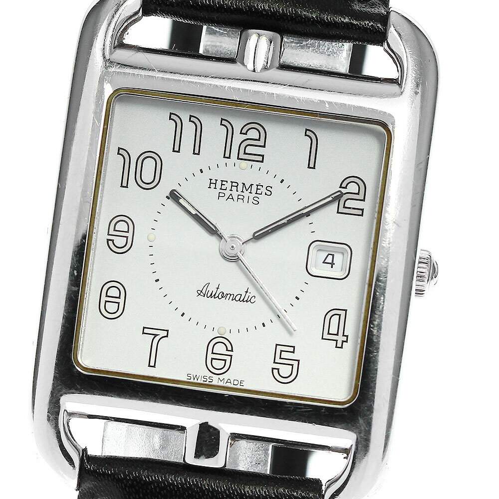 エルメス HERMES CC1.710 ケープコッド デイト 自動巻き メンズ _814092【中古】