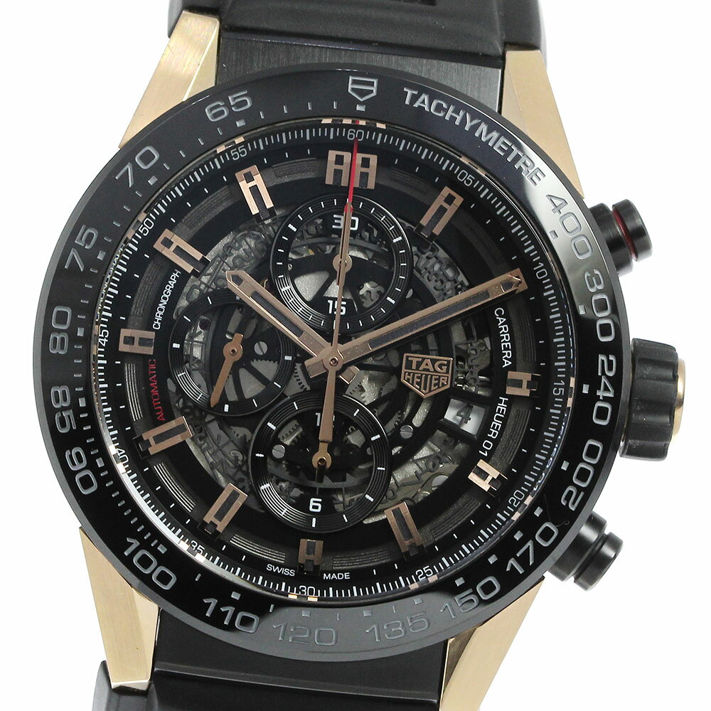 タグホイヤー TAG HEUER CAR2A5A カレラ クロノグラフ 自動巻き メンズ _815072【中古】