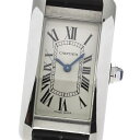 カルティエ CARTIER WSTA0016 タンクアメリカンSM クォーツ レディース _813462【中古】