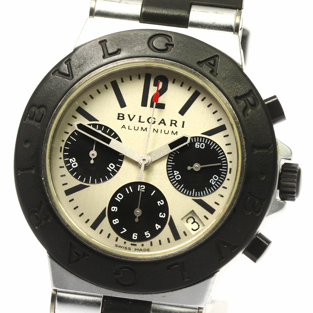 訳あり ブルガリ BVLGARI AC38TA アルミ