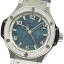 ウブロ HUBLOT 361.SX.2710.NR.1104.JEANS ビッグバン ジーンズ 日本限定 ダイヤベゼル クォーツ レディース 良品 保証書付き_815168【中古】