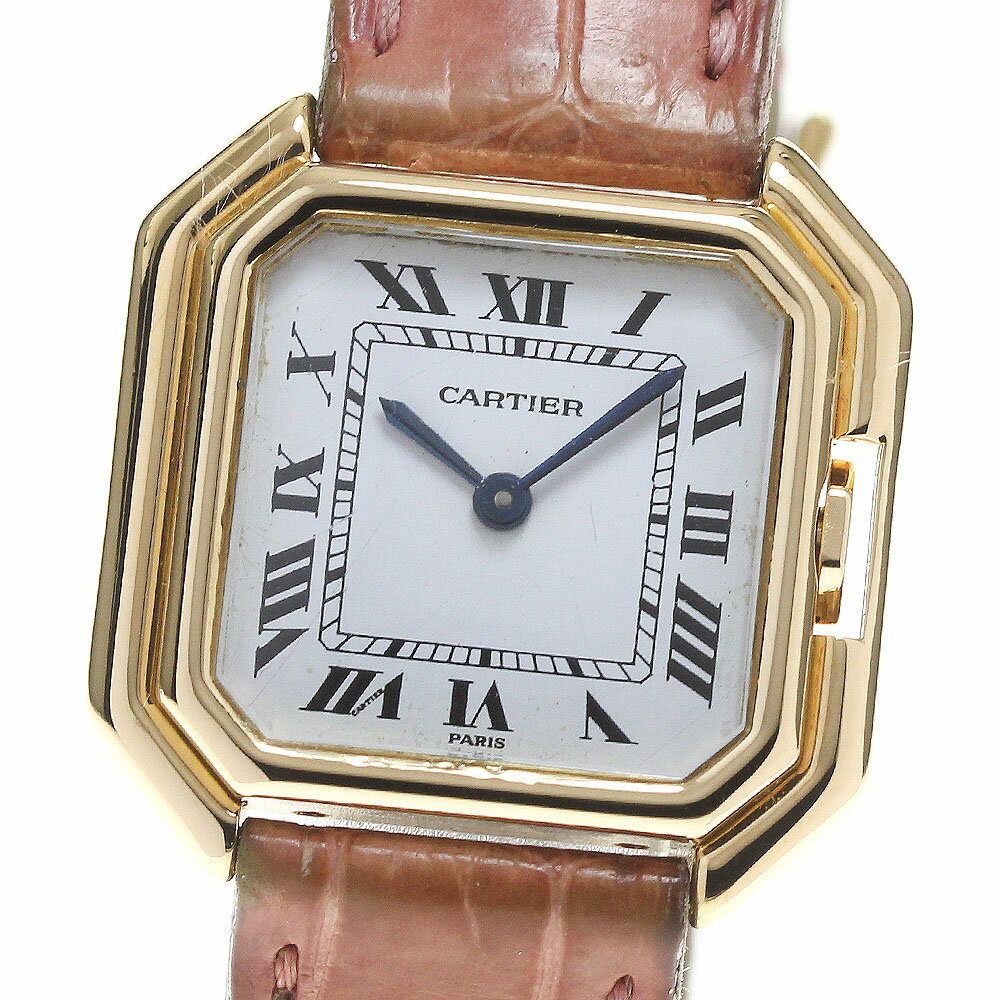 カルティエ CARTIER 82720702 サンチュール K18YG 手巻き レディース _815568【中古】