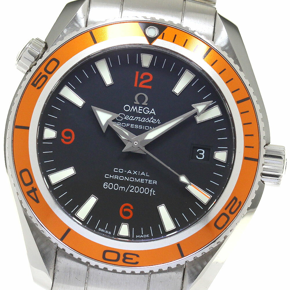 オメガ OMEGA 2209.50 シーマスター600 プラネットオーシャン デイト 自動巻き メンズ 良品 _804789【中古】