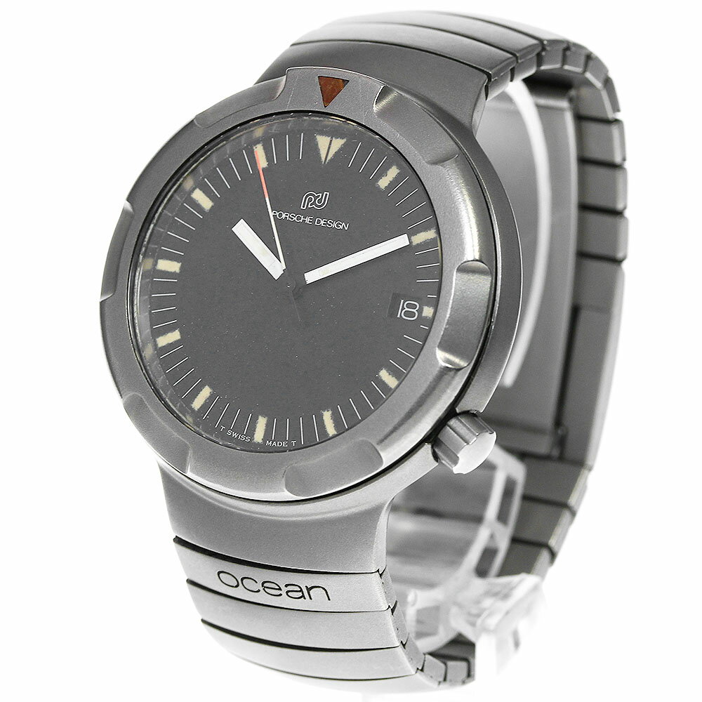ポルシェデザイン Porsche Design 3504-001 オーシャン2000 デイト 自動巻き メンズ _809559【中古】