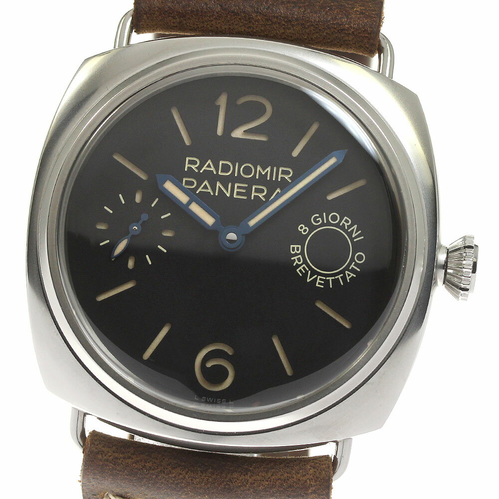 パネライ PANERAI PAM00992 ラジオミール 8デイズ スモールセコンド 手巻き メンズ 良品 箱・保証書付き_815174【中古】