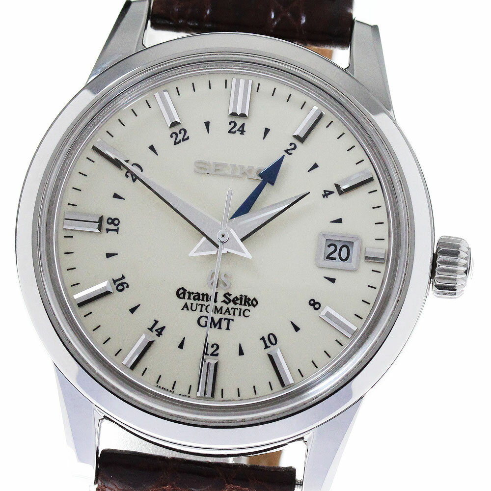 セイコー SEIKO SBGM003/9S56-00B0 グランドセイコー GMT デイト 自動巻き メンズ _815480【中古】