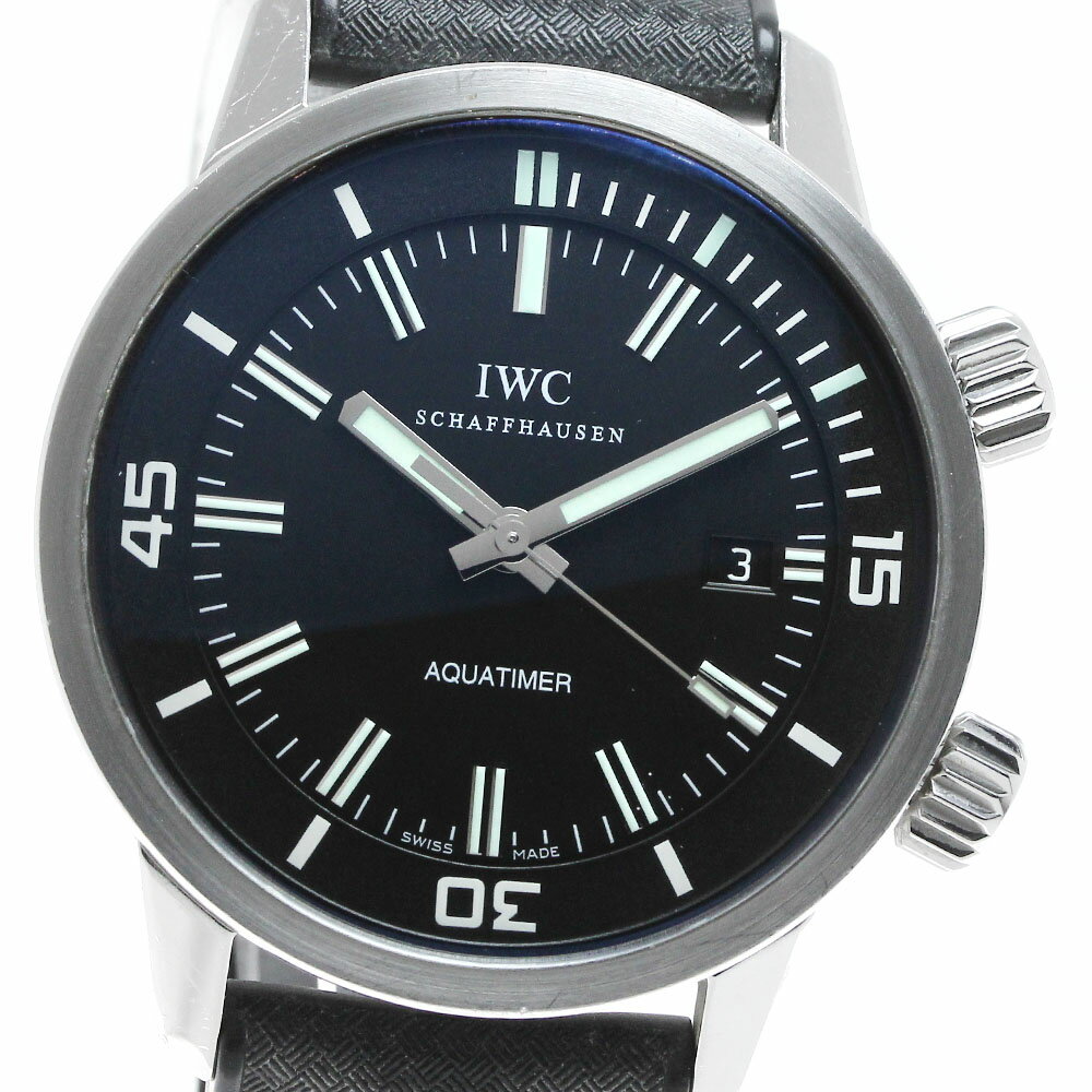 ベルト訳あり IWC IWC SCHAFFHAUSEN IW323101 ヴィンテージ アクアタイマ ...