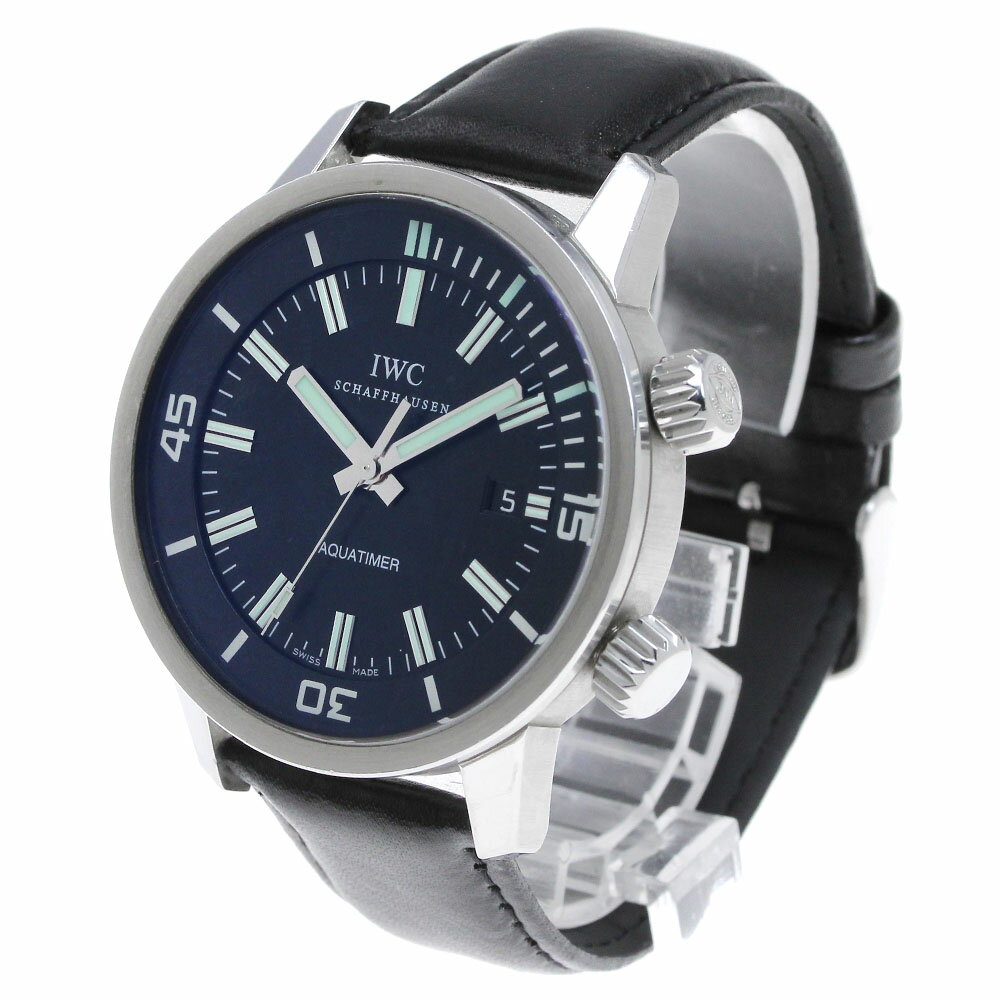 IWC IWC SCHAFFHAUSEN IW323101 ヴィンテージ アクアタイマー デイト 自動巻き メンズ _817296【中古】