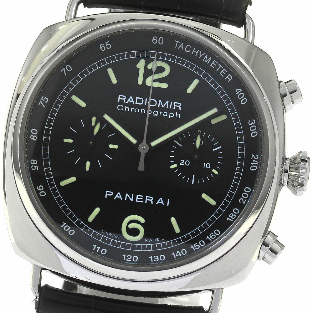 パネライ PANERAI PAM00288 ラジオミール クロノグラフ 自動巻き メンズ 箱付き_8 ...