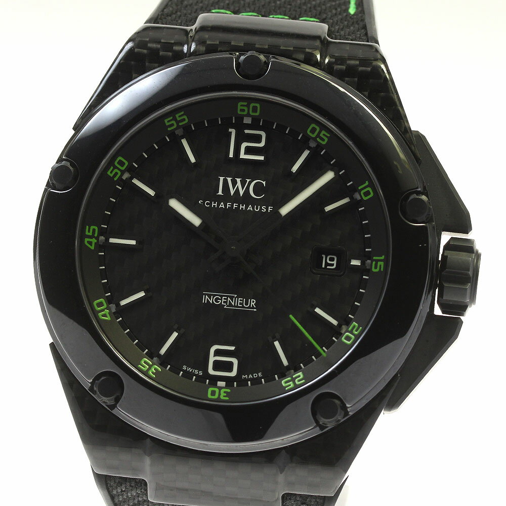 IWC SCHAFFHAUSEN IW322404 インヂュニア カーボンパフォーマンス セラミック 世界限定1000本 自動巻き メンズ _816837【中古】