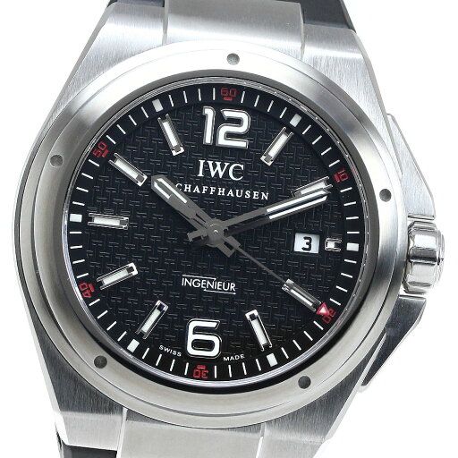 IWC SCHAFFHAUSEN IW323601 インヂュニア デイト 自動巻き メンズ 美品 保証書付き_817215【中古】 IWC SCHAFFHAUSEN IW323601 インヂュニア デイト 自動巻き メンズ 美品 保証書付き_817215【中古】