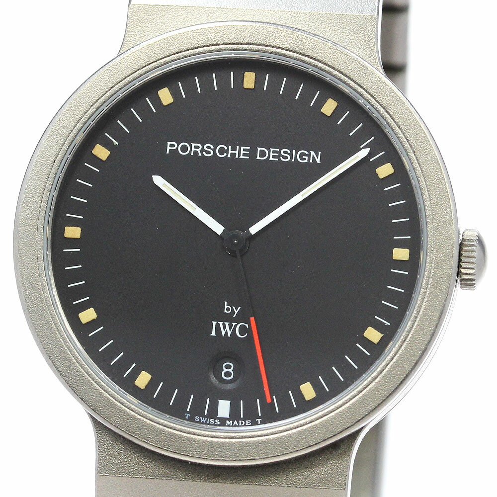 ポルシェデザイン Porsche Design by.IWC デイト クォーツ ボーイズ _817235【中古】