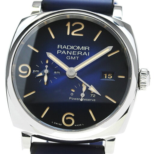 パネライ PANERAI PAM00945 ラジオミール 1940 3デイズ GMT パワーリザーブ ブティック限定モデル 自動巻き メンズ 良品 _816494【中古】 パネライ PANERAI PAM00945 ラジオミール 1940 3デイズ GMT パワーリザーブ ブティック限定モデル 自動巻き メンズ 良品 _816494【中古】