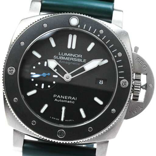 パネライ PANERAI PAM01389 ルミノール1950 サブマーシブル アマグネティック3デイズ チタニオ 自動巻き メンズ 保証書付き_816503【中古】 パネライ PANERAI PAM01389 ルミノール1950 サブマーシブル アマグネティック3デイズ チタニオ 自動巻き メンズ 保証書付き_816503【中古】