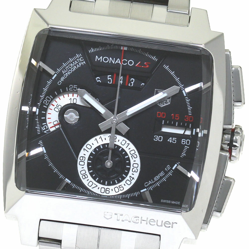 タグホイヤー TAG HEUER CAL2110.BA0781 モナコLS クロノグラフ パワーリザ ...