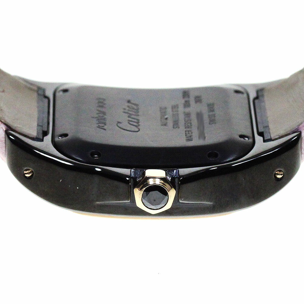 カルティエ CARTIER W2020007 サントス100 MM K18PGベゼル 自動巻き ボーイズ 良品 _816675【中古】