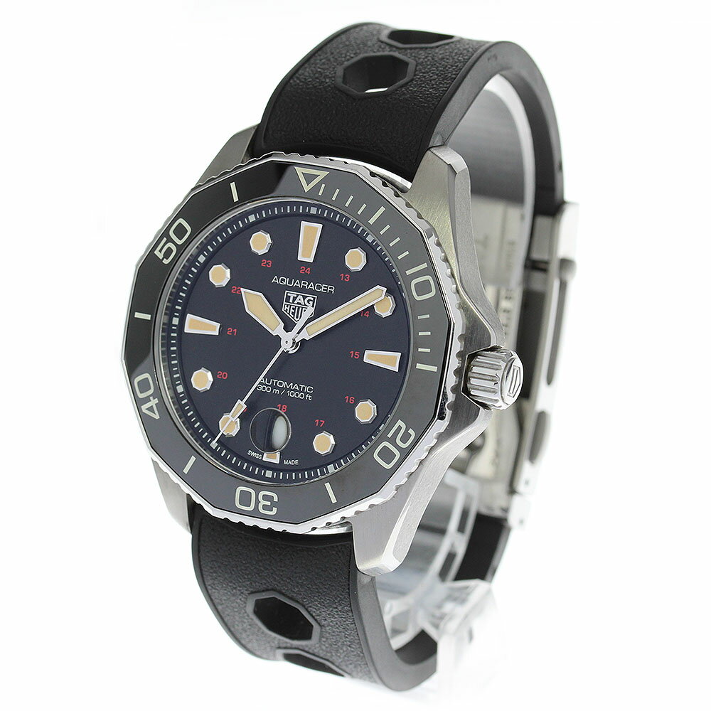 タグホイヤー TAG HEUER WBP208C.FT6201 アクアレーサー トリビュートトゥホイヤー 844本限定 自動巻き メンズ 良品 箱・保証書付き_820764【中古】