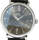 IWC IWC SCHAFFHAUSEN IW458102 ポートフィノ オートマティック 37 12Pダイヤ 自動巻き ボーイズ _819566【中古】