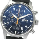 IWC IWC SCHAFFHAUSEN IW377729 パイロットウォッチ クロノグラフ デイデイト 自動巻き メンズ 良品 保証書付き_821024【中古】