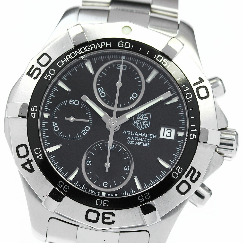 タグホイヤー TAG HEUER CAF2110.BA0809 アクアレーサー クロノグラフ 自動巻 ...
