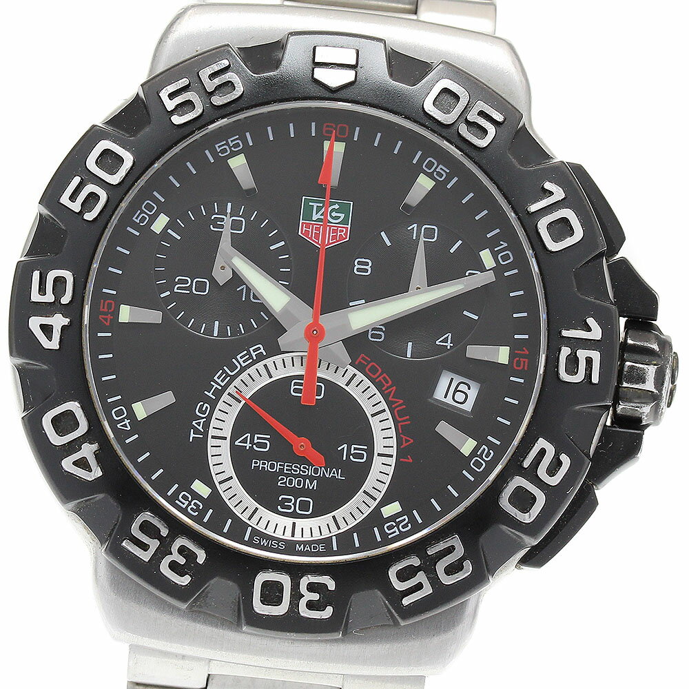 タグホイヤー TAG HEUER CAH1110.BA0850 フォーミュラ1 クロノグラフ クォー ...