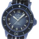 訳あり ブランパン Blancpain S035A100 フィフティファゾム デイト 自動巻き メンズ 箱・保証書付き_801622【ev20】【中古】