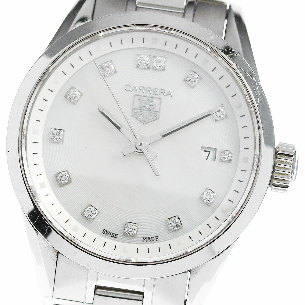 タグホイヤー TAG HEUER WV1411.BA0793 カレラ 13Pダイヤ クォーツ レディ ...