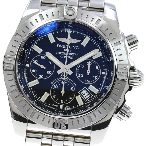 ブライトリング BREITLING AB0115 クロノマット 44 エアボーン 自動巻き メンズ 良品 _823509【中古】 ブライトリング BREITLING AB0115 クロノマット 44 エアボーン 自動巻き メンズ 良品 _823509【中古】