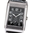 ジャガー・ルクルト JAEGER-LECOULTRE 270.3.62 レベルソ アールデコ スモールセコンド K18WG クォーツ ボーイズ _807715【...