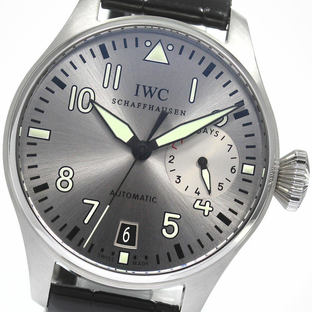 IWC SCHAFFHAUSEN IW500906 パイロットウォッチ ファザー&サン デイト 自動巻き メンズ 良品 _823418【中古】