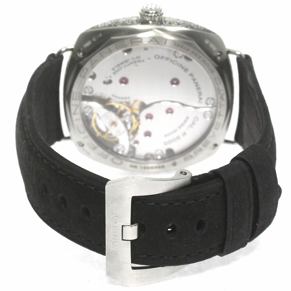 パネライ PANERAI PAM00604 ラジオミール 3デイズ フィレンツェ ブティック限定 自動巻き メンズ 良品 _823470【中古】
