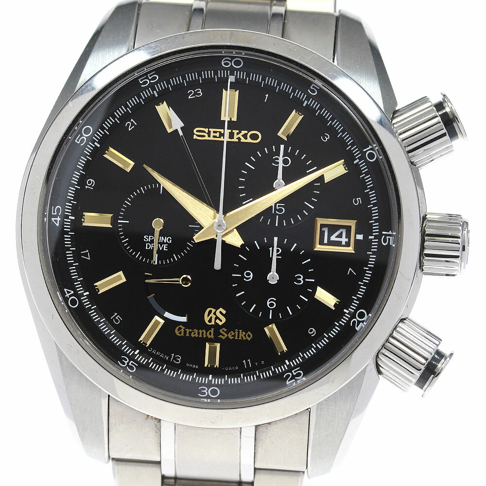 セイコー SEIKO SBGC005/9R86-0AC0 グランドセイコー クロノグラフ スプリング ...