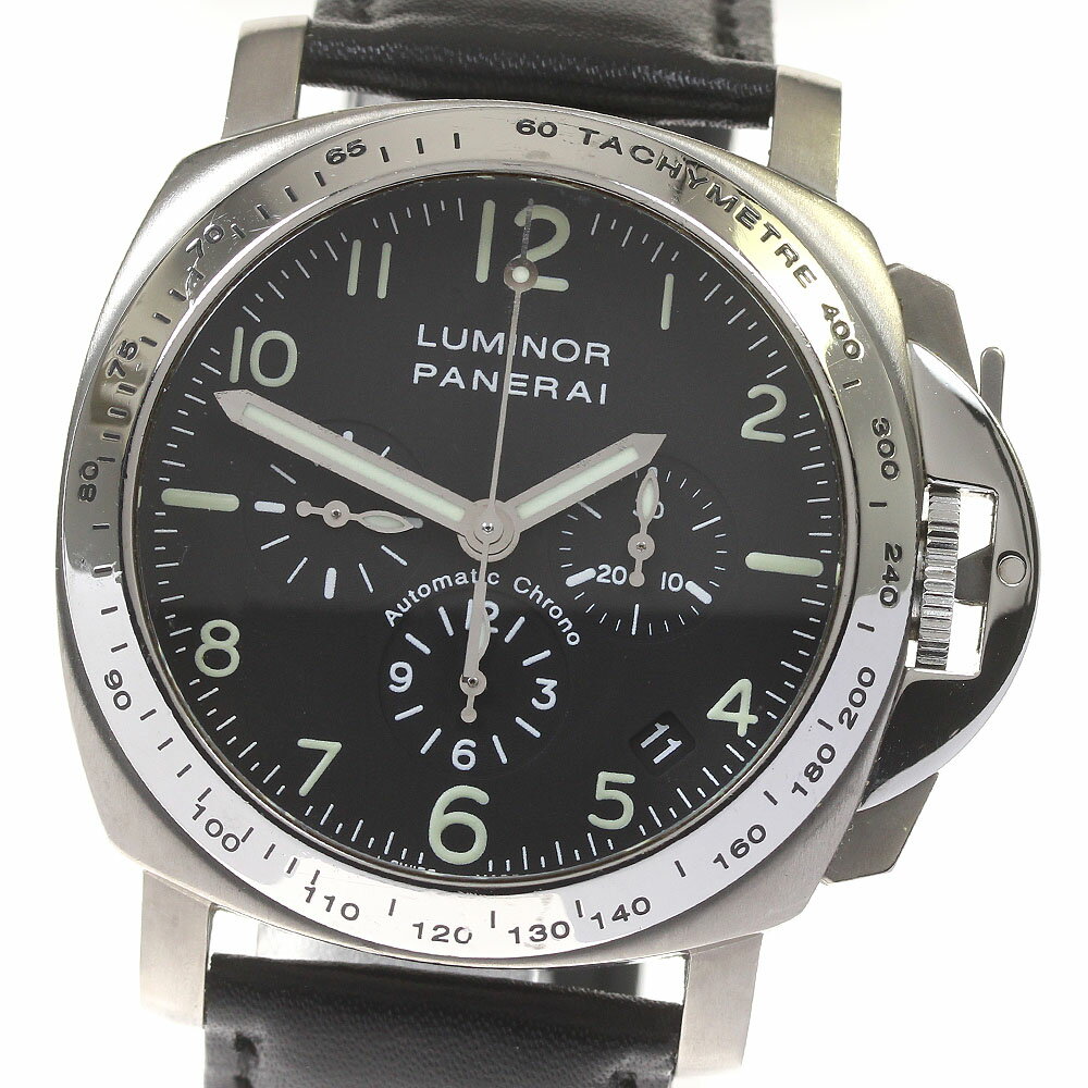 パネライ PANERAI PAM00074 ルミノール クロノグラフ デイト 自動巻き メンズ _8 ...