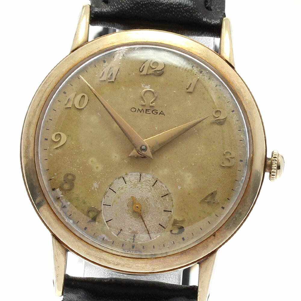 オメガ OMEGA B6520 K14YG スモールセコンド cal.361 手巻き メンズ _819985【中古】のサムネイル