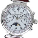 訳あり シャテラン CHATELAIN トリプルカレンダー 手巻き メンズ _822778【ev20】【中古】