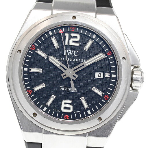 IWC IWC SCHAFFHAUSEN IW323601 インヂュニア デイト 自動巻き メンズ _823390【中古】 IWC IWC SCHAFFHAUSEN IW323601 インヂュニア デイト 自動巻き メンズ _823390【中古】