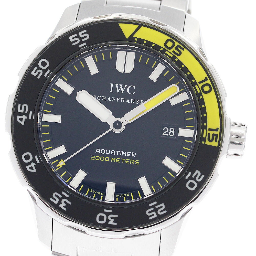 IWC SCHAFFHAUSEN IW356808 アクアタイマー オートマティック 2000 自動巻き メンズ 美品 _821048【中古】