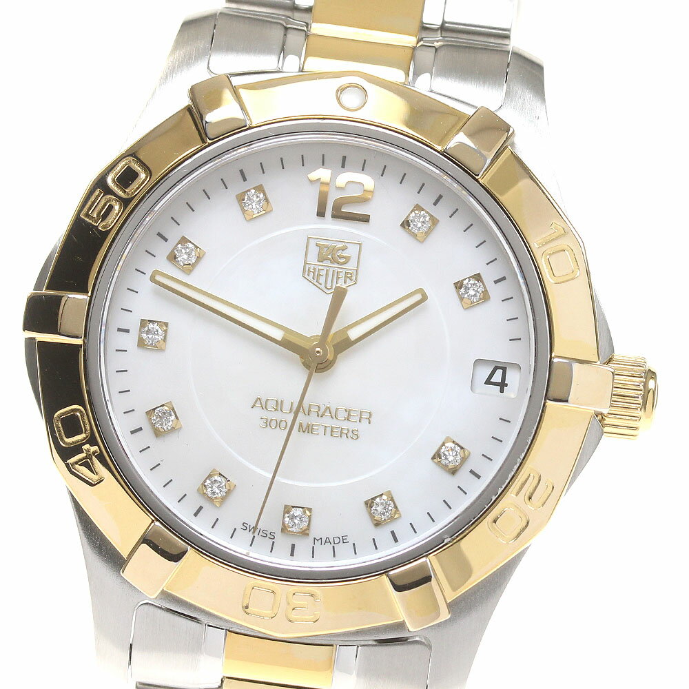タグホイヤー TAG HEUER WAF1320.BB0820 アクアレーサー 10Pダイヤ クォー ...