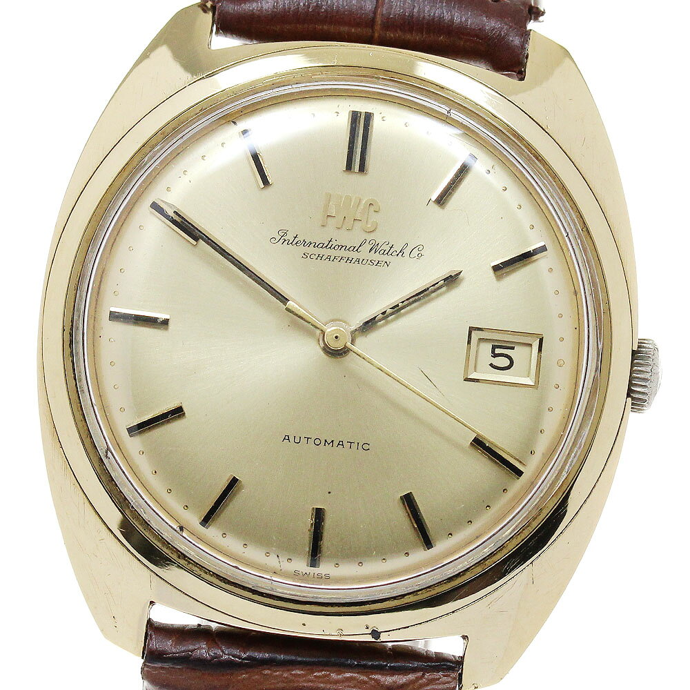 IWC SCHAFFHAUSEN】IWC シャフハウゼン オールドインター K18YG 