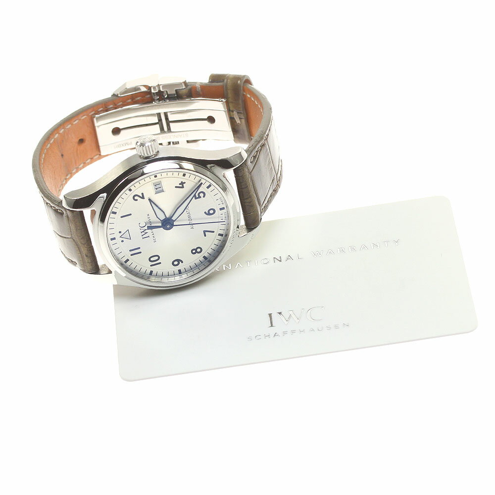 IWC SCHAFFHAUSEN IW324007 パイロットウォッチ オートマティック36 自動巻き ボーイズ 保証書付き_826635【中古】