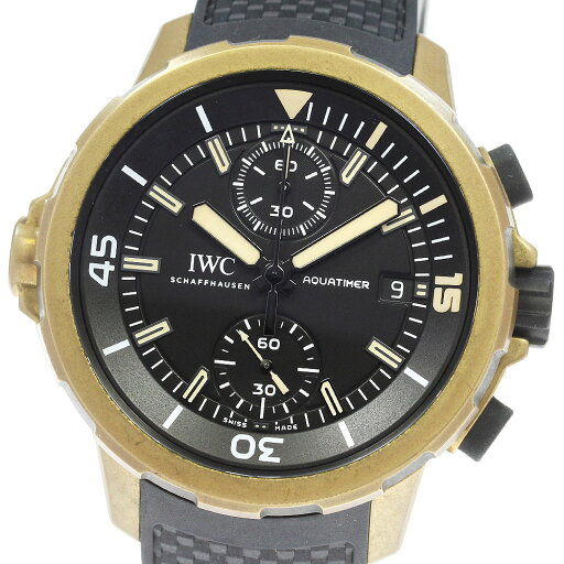 IWC IWC SCHAFFHAUSEN IW379503 アクアタイマー エクスペディション・チャールズ・ダーウィン クロノグラフ AT メンズ 保証書付き_826623【中古】 IWC IWC SCHAFFHAUSEN IW379503 アクアタイマー エクスペディション・チャールズ・ダーウィン クロノグラフ AT メンズ 保証書付き_826623【中古】