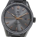 タグホイヤー TAG HEUER WAR101B カーラ・デルヴィーニュ スペシャルエディション QZ ボーイズ 箱・保証書付き_827796【中古】