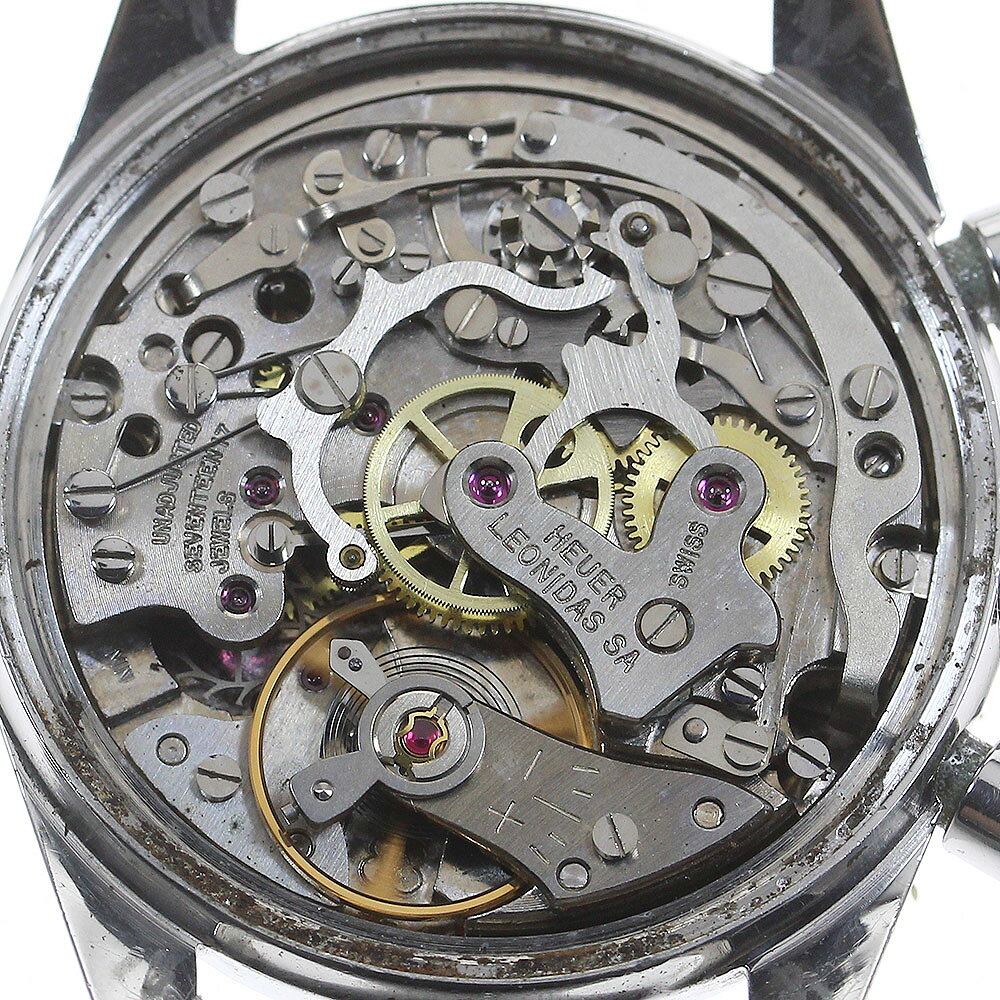 CLOSERのホイヤー Heuer カレラ cal.92 クロノグラフ 手巻き メンズ _826565【中古】｜アングル3