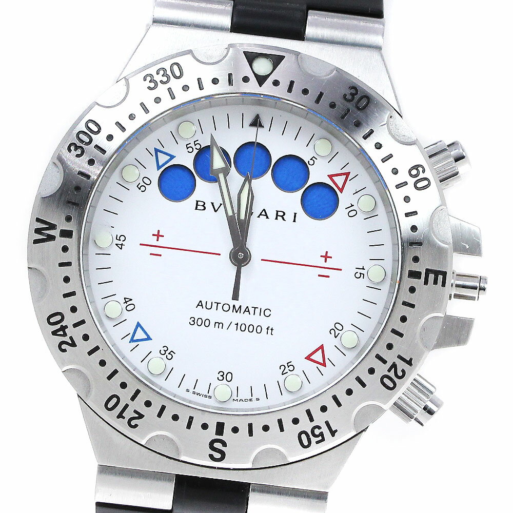 ブルガリ BVLGARI SCB38S ディアゴノ スクーバ クロノグラフ ブルガリ BVLGARI SCB38S ディアゴノ スクーバ クロノグラフ